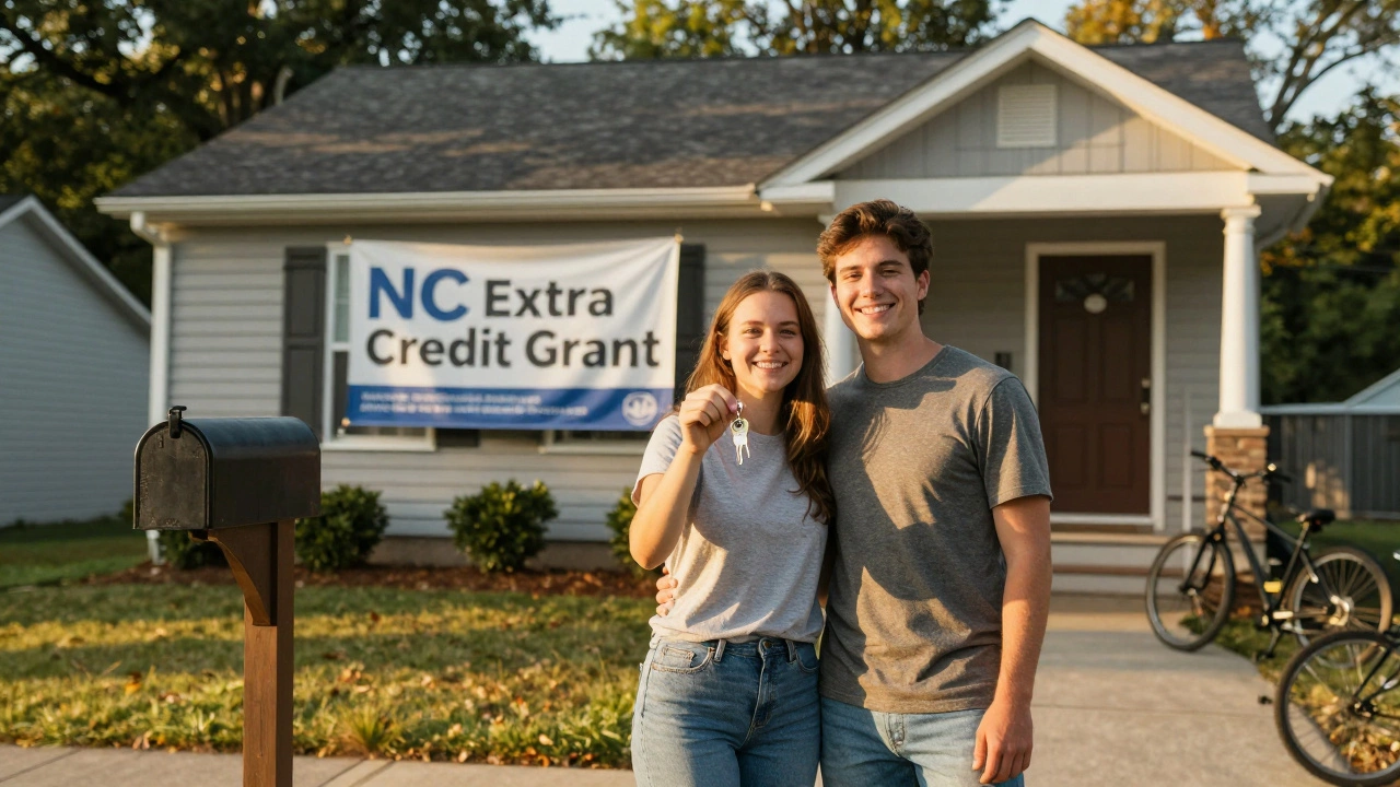 What is the NC Extra Credit Grant for First-Time Home Buyers?